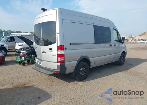 2018 Mercedes-Benz Sprinter 2500 Standard Roof V6 z USA, uszkodzony, nr VIN WD4PE7CD6JP589853